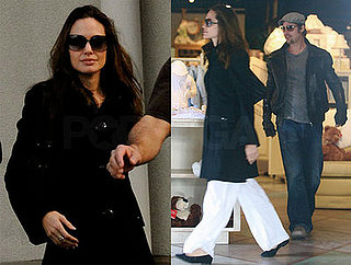Angelina Jolie and Brad Pitt Shopping in New Orleans