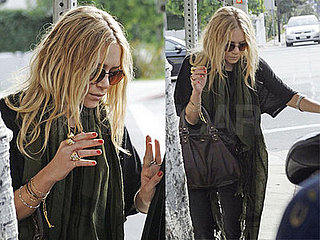 Mary-Kate Gets Ready For Her NYE Par-tay