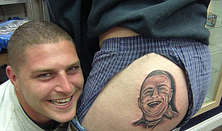 Dude Gets Butt Tatt of His Buddy