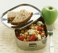 Chickpea, Tomato, and Feta Salad Recipe