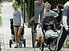 Sheryl Crow Running With Stroller