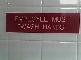 Arby's Employees: Hand Washing Is Optional?
