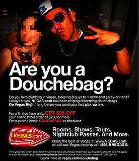 Vegas.com Reaches Out to Douchebags