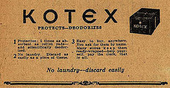 Flashback: Old Kotex Ad Flashback: Old Kotex Ad