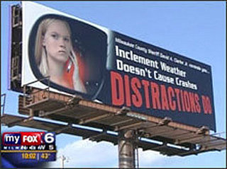 Distracting Billboard Talks About Distractions