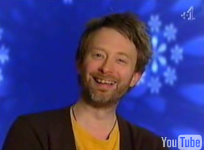 Thom Yorke Acts Weird on a Game Show