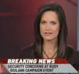 News Anchor Takes a Lipstick