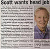 Scott Wants Head Job