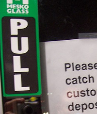 Don't Dump Feces in Trash Sign