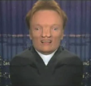 Conan Shows Off His Crafty Camera Skills