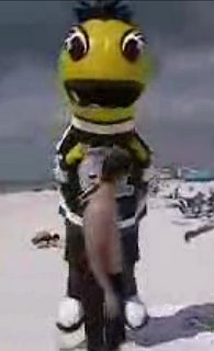 Mascot Terrorizes Spring Breakers
