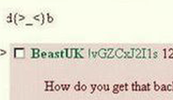 Backwards b