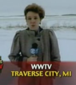 Reporter Gets Snow Ploughed