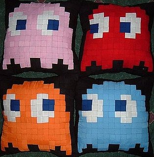 Pacman Pillows