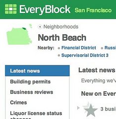 Website of the Day: EveryBlock 