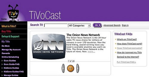 Geek Tip: Download Mini Shows with TivoCast