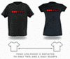 8-Bit Dynamic Life T-Shirt's Hearts Light Up When Lovers Are Near