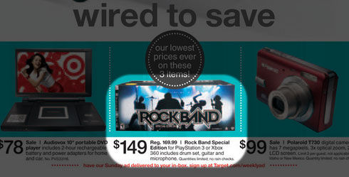 Daily Tech: Rock Band Drops $20 at Target
