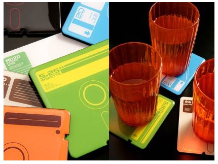 Floppy Disk Coasters: Totally Geeky or Geek Chic? 
