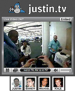 Justin.tv Celebrates a Year of Live Video Streaming 