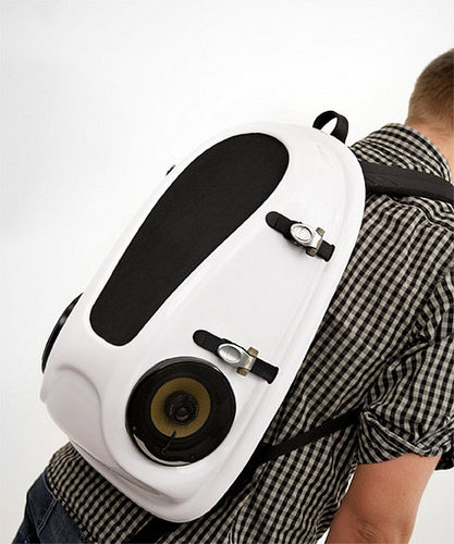 Reppo II Boombox on Your Back: Cool, but Please Don't Get on the Bus With Me