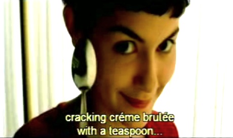 TV Dinners: Amélie — Crème Brûlée