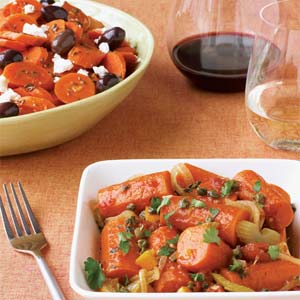 Sunny Side: Braised Carrots with Orange and Capers