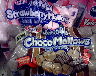 Chocolate and Strawberry Flavored Marshmallows