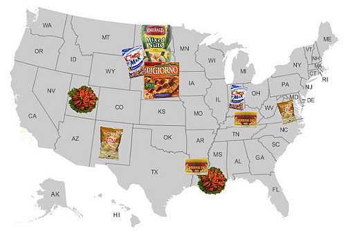 Find Out Which States Eat the Most "Football Food"