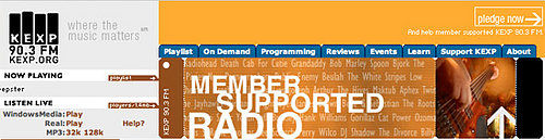 Website of the Day: KEXP.org