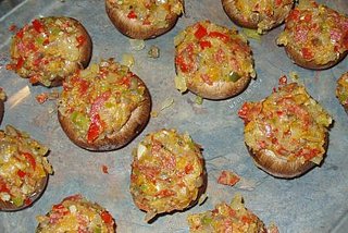 Yummy Link: Pepperoni Stuffed Mushrooms