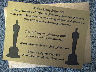 Come Party With Me: Oscars Viewing — Invite