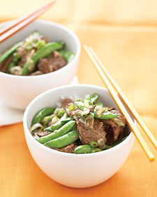 Fast & Easy Dinner: Beef Stir-Fry with Snap Peas