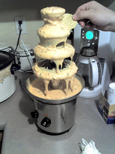 Would You Enjoy This Nacho Cheese Fountain?