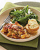 Fast & Easy Dinner: Baked Ziti with Italian Salad and Garlic Bread