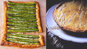 Asparagus Tart Two Ways — Beginner and Expert