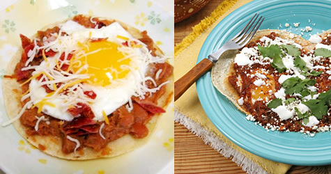 Huevos Rancheros Two Ways — Beginner and Expert