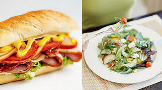 At Lunchtime, Would You Rather Eat a Sandwich or Salad?