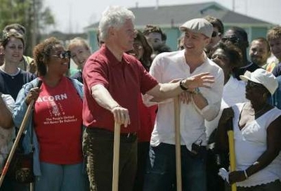 Brad Pitt & Bill Clinton Unite to Rebuild the Lower 9th Ward. 