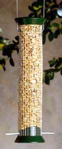 Feed the Birds: Mesh Cling Feeder and Peanuts Feed the Birds: Mesh Cling Feeder and Peanuts