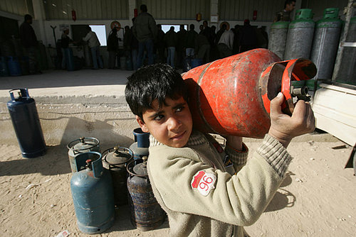 Headline: Lights Out in Gaza