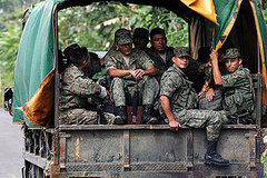 President Bush Condemns Venezuela President Bush Condemns Venezuela