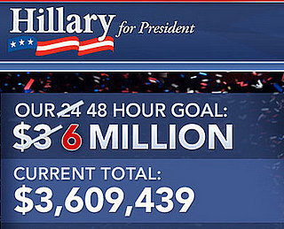 Hillary's Record Fundraising