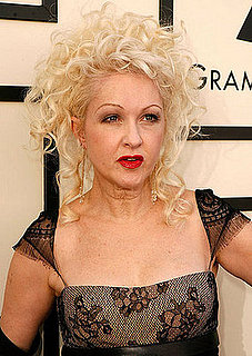Cyndi Lauper's Hair and Makeup at the 2008 Grammys