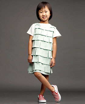 Clipped Panel Dress ($115) Clipped Panel Dress ($115)
