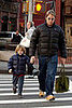 Matthew and James Wilkie Broderick in NYC