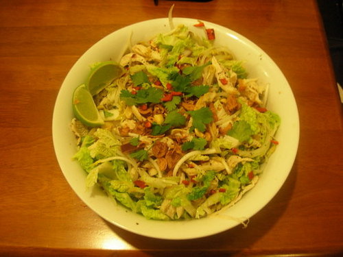 Asian Style Chicken Salad 