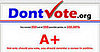 Where I'm Clicking Now: DontVote.org