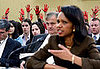 Picture It: Secretary Rice Testifies Before Anti-War Group