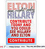 Elton John Violating US Election Laws?